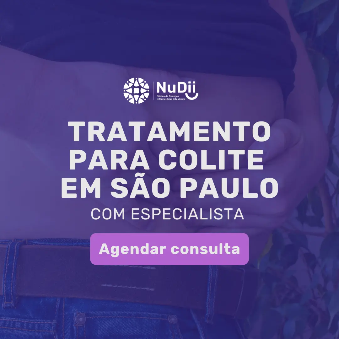 Tratamento para colite com especialista em doenças inflamatórias intestinais do NuDii
