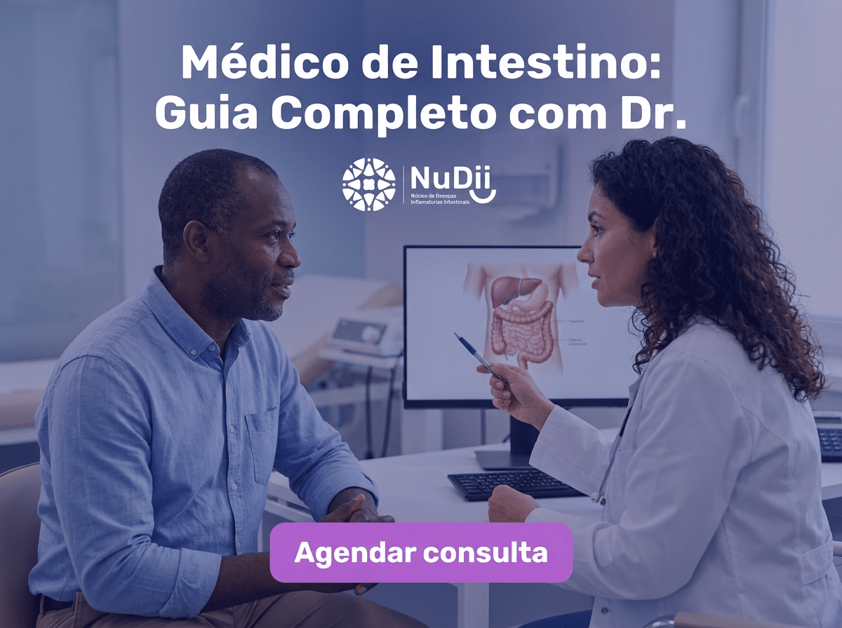 Orientação sobre qual médico de intestino procurar conforme o sintoma digestivo