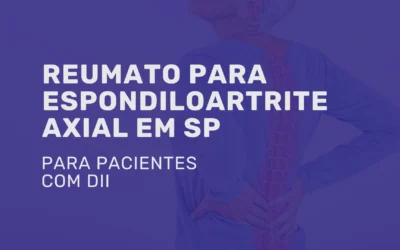 Reumato para espondiloartrite axial em pacientes com DII