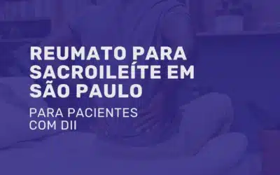 Reumato para sacroileíte em pacientes com DII