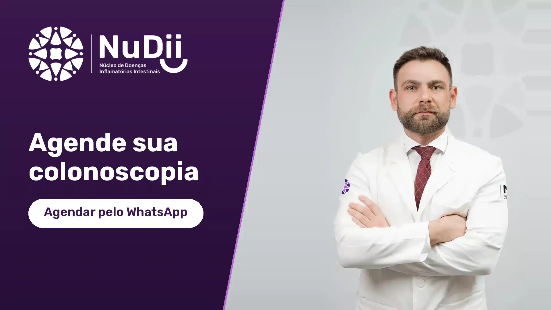 Agende seu exame no NuDii
