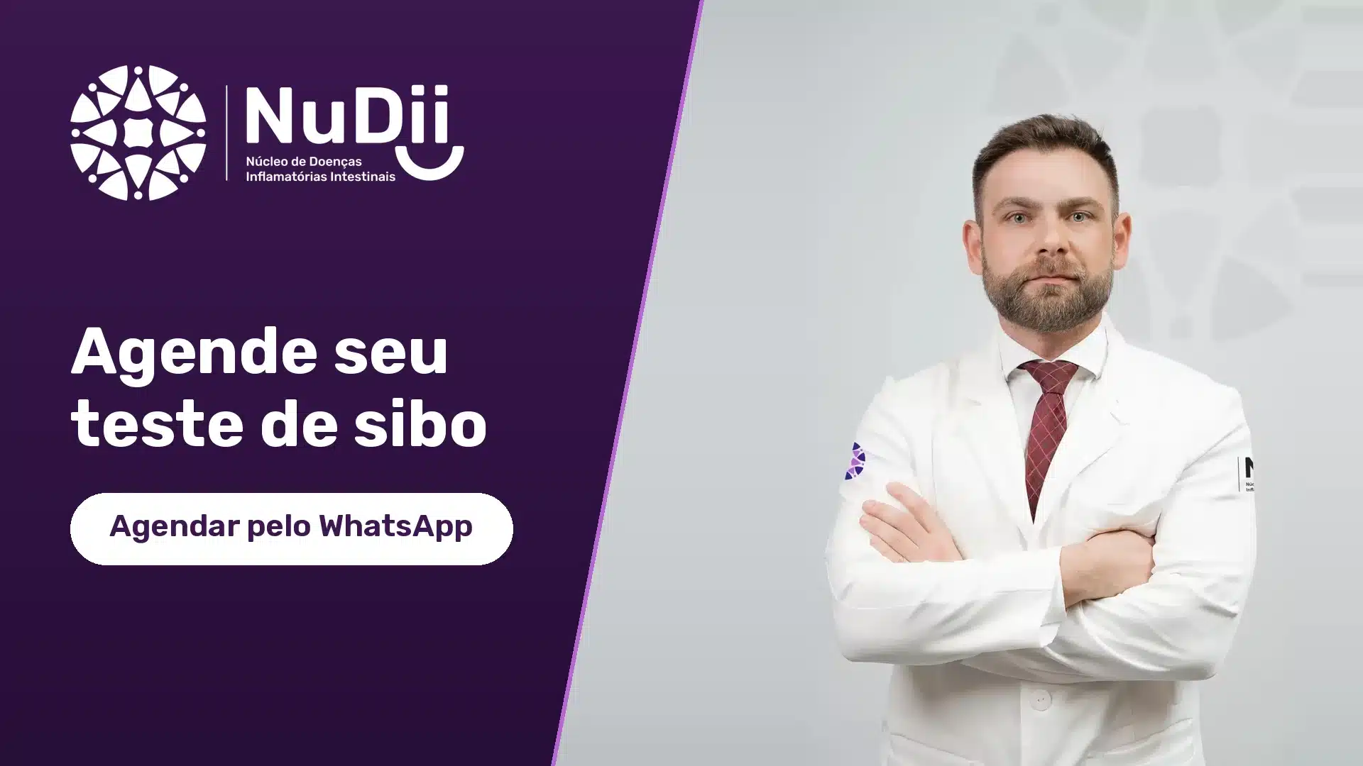 Agende seu teste de SIBO particular no NuDii